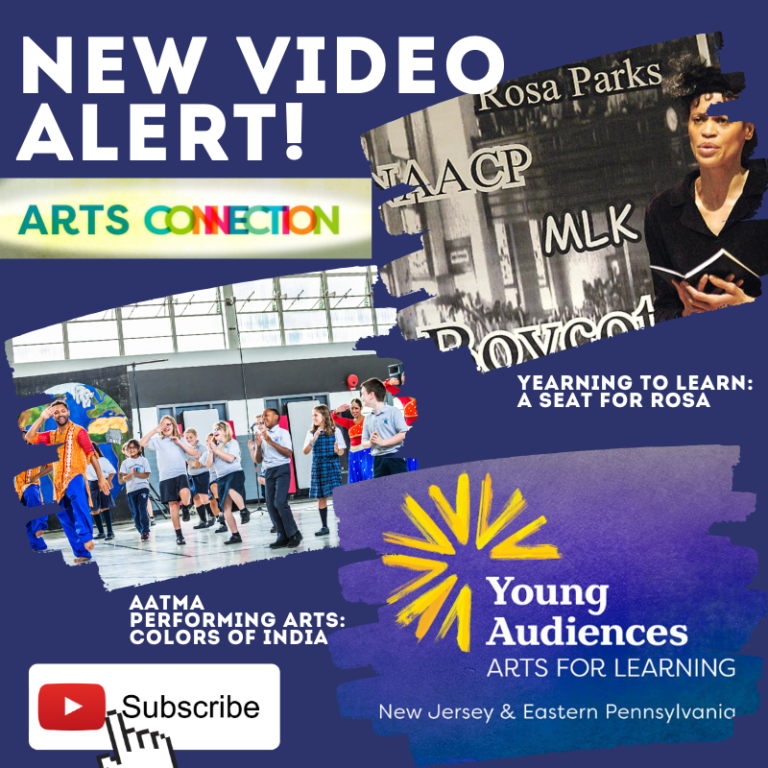 ARTS CONNECTION Video Series Week 7 – “Colors of India” and “A Seat for Rosa”