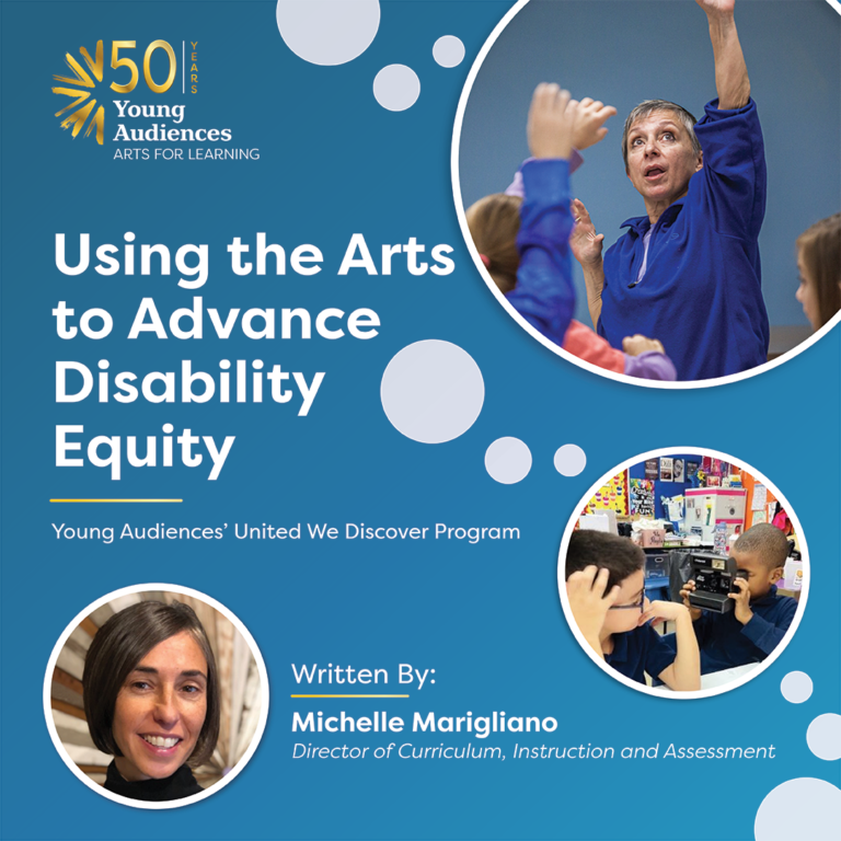 Using the Arts to Advance Disability Equity