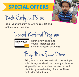 Special Offers – Book Early & Save, School Referral Program and Buy More Save More!