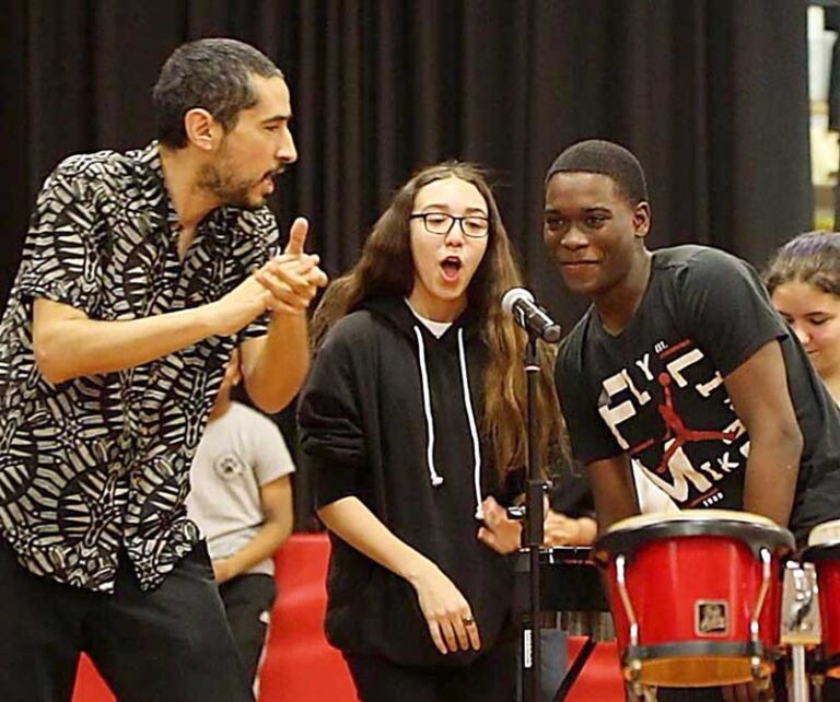 African-American history taught through music at Haledon Public School