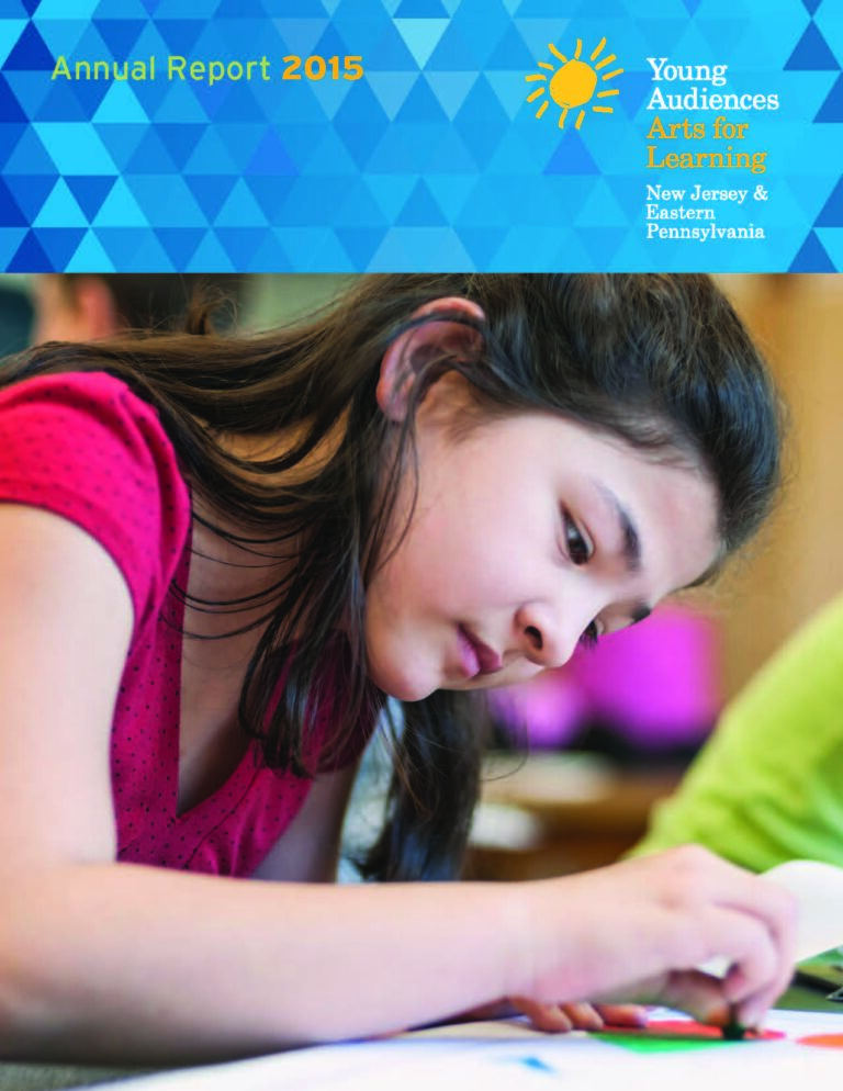Your Generosity At Work – Young Audiences 2015 Annual Report